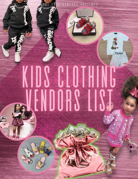 Luxury Kids Clothing Vendor List